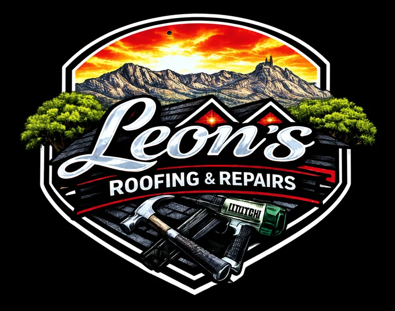 Leon's Roofing & Repairs emblem